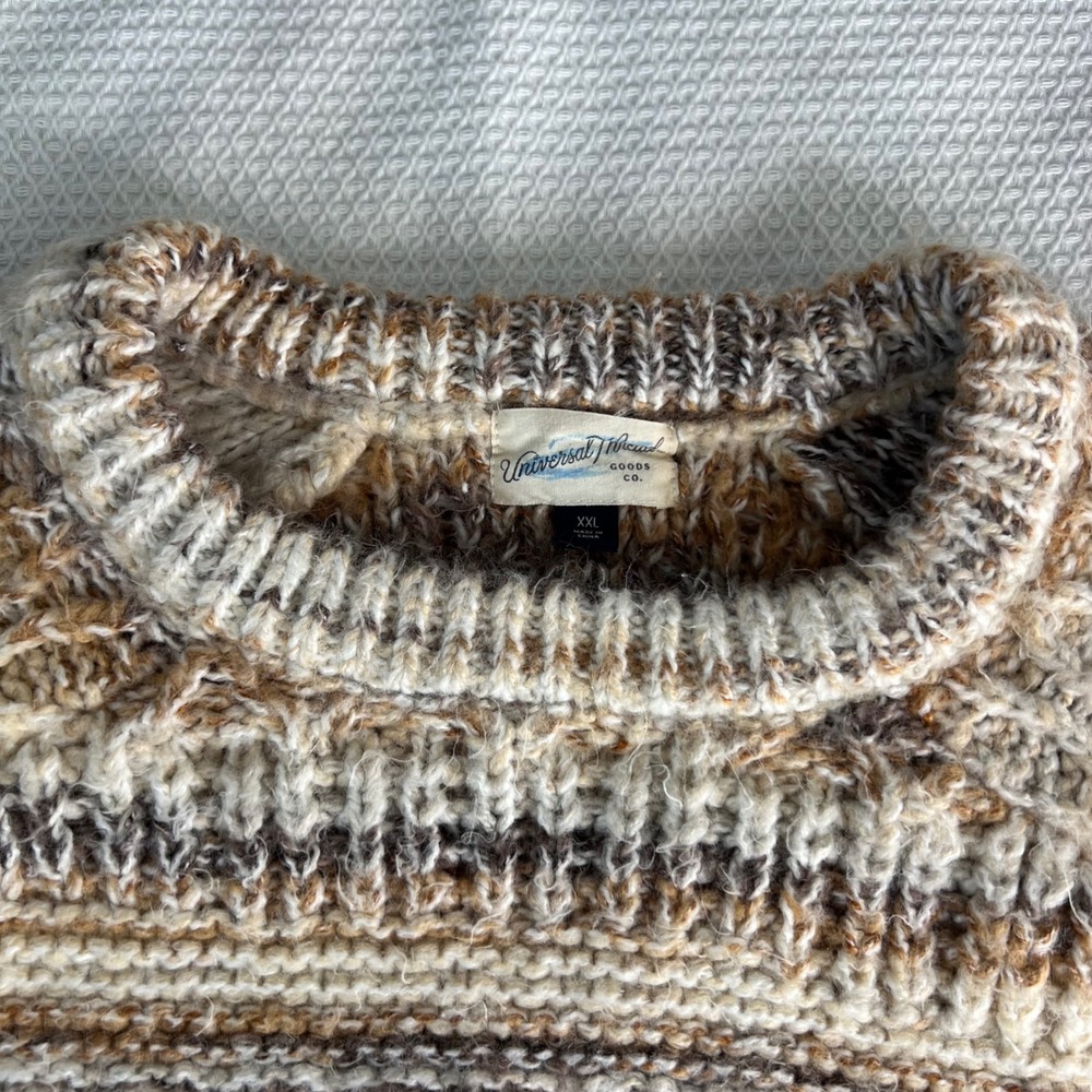 Universal Thread Womens Size‎ XXL Multicolored Textured Knit Sweater Pullover - Picture 2 of 7